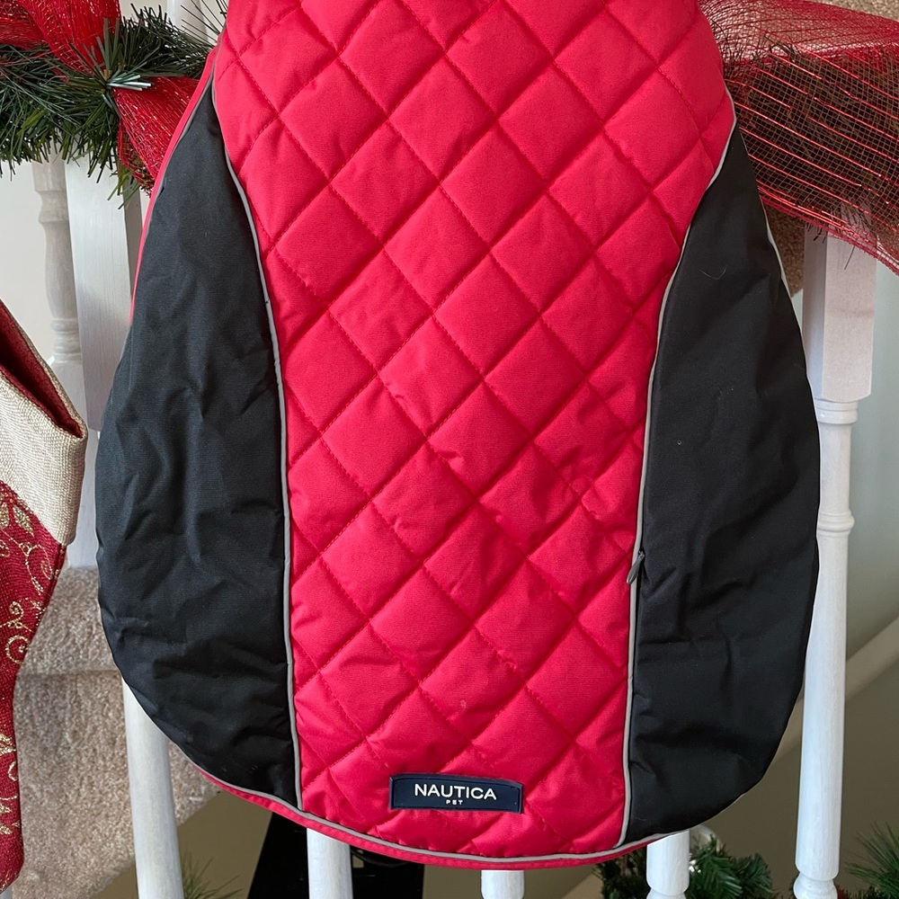Brand New Nautica dog coat